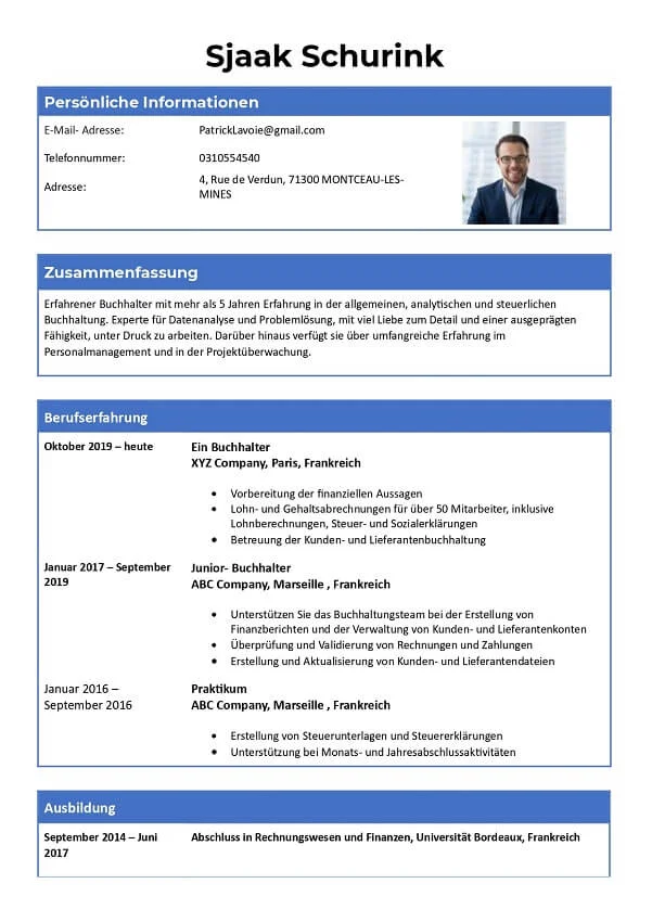 tabellarischer lebenslauf vorlage word kostenlos